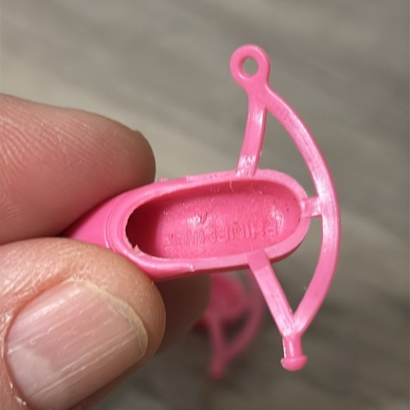 Vintage Barbie Superstar Era PINK BALLET SLIPPERS w/ Ankle Straps Philippines - Picture 5 of 5